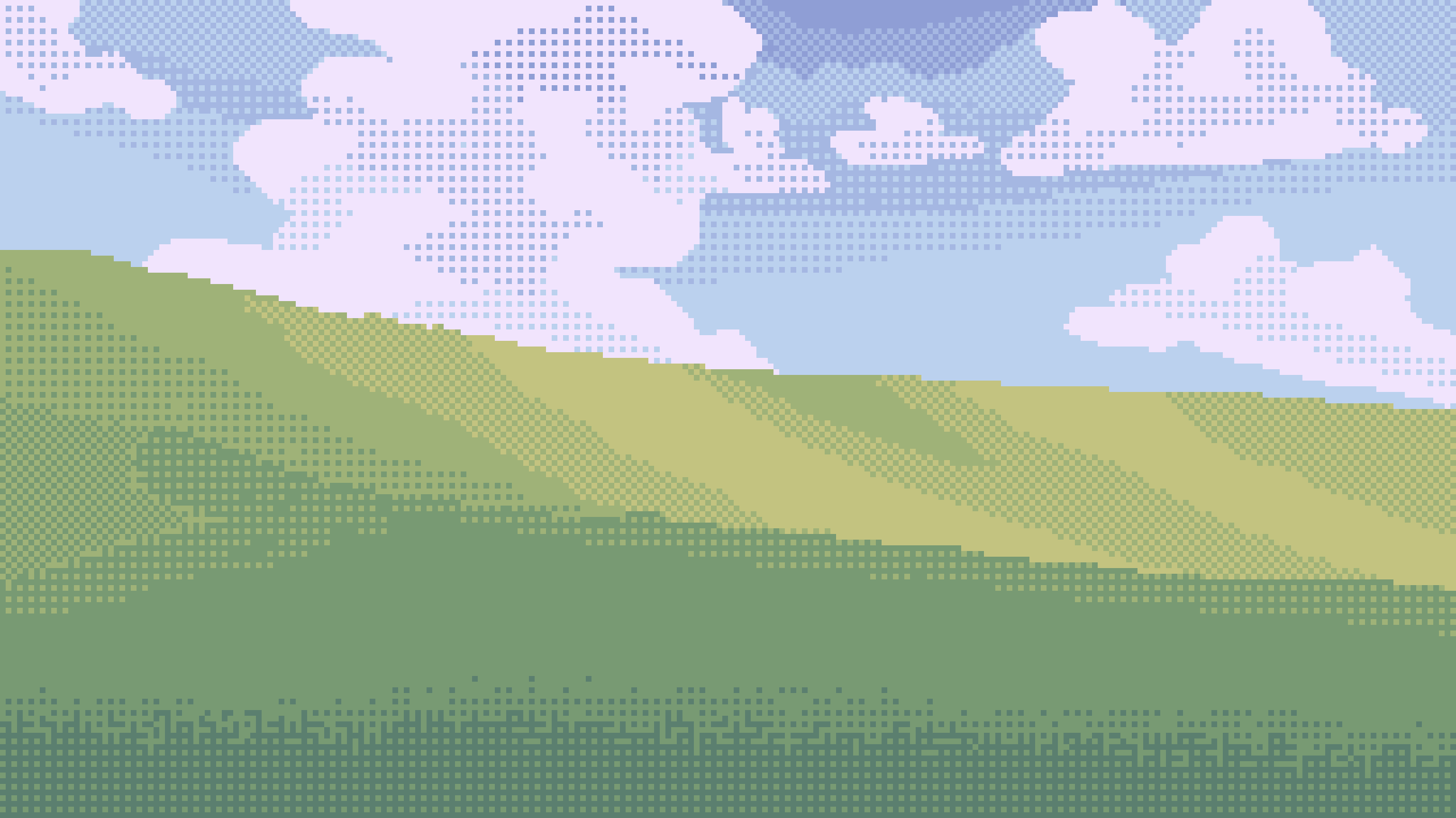 A Lovely Pixelart Landscape